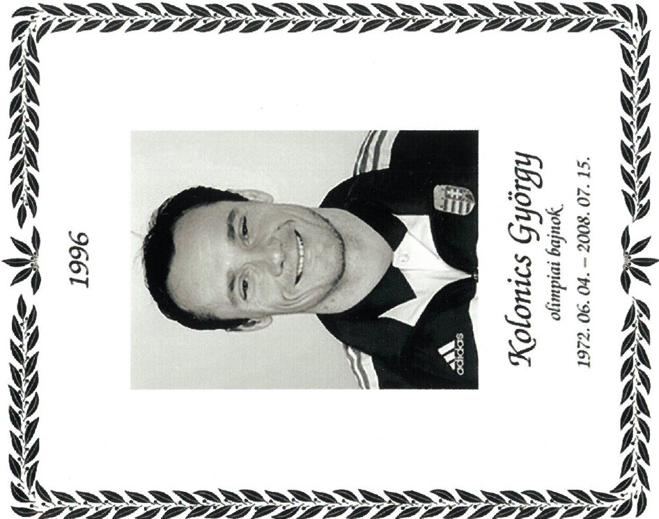1996 Kolonics Gyorgy