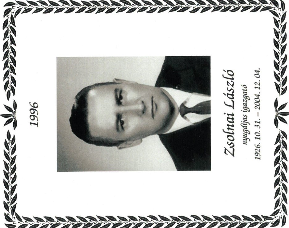 1996 Zsolnai Laszlo