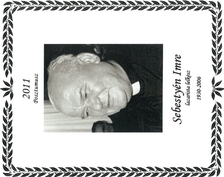 2011 Sebestyen Imre