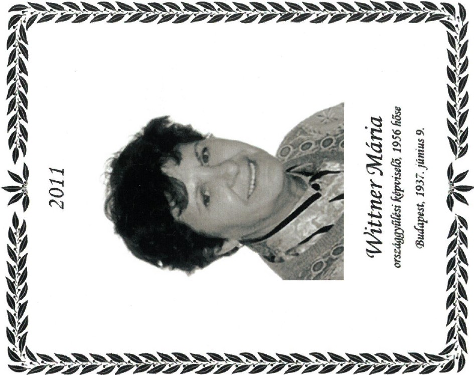 2011 Wittner Maria