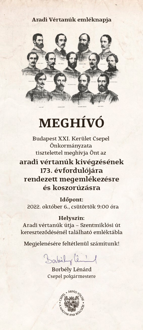 Aradi vertanuk eml 2022