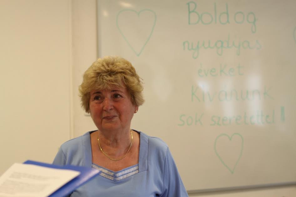 Boldog nyugdíjas éveket Ibolyának!