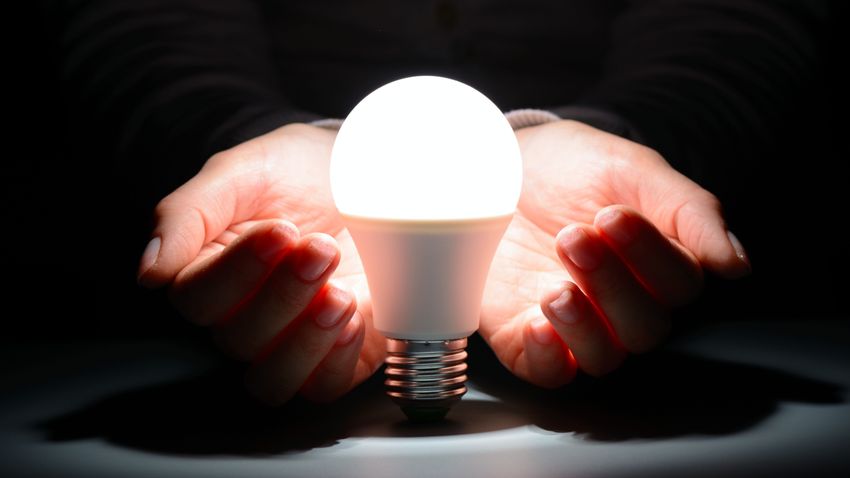 LED csere illusztracio