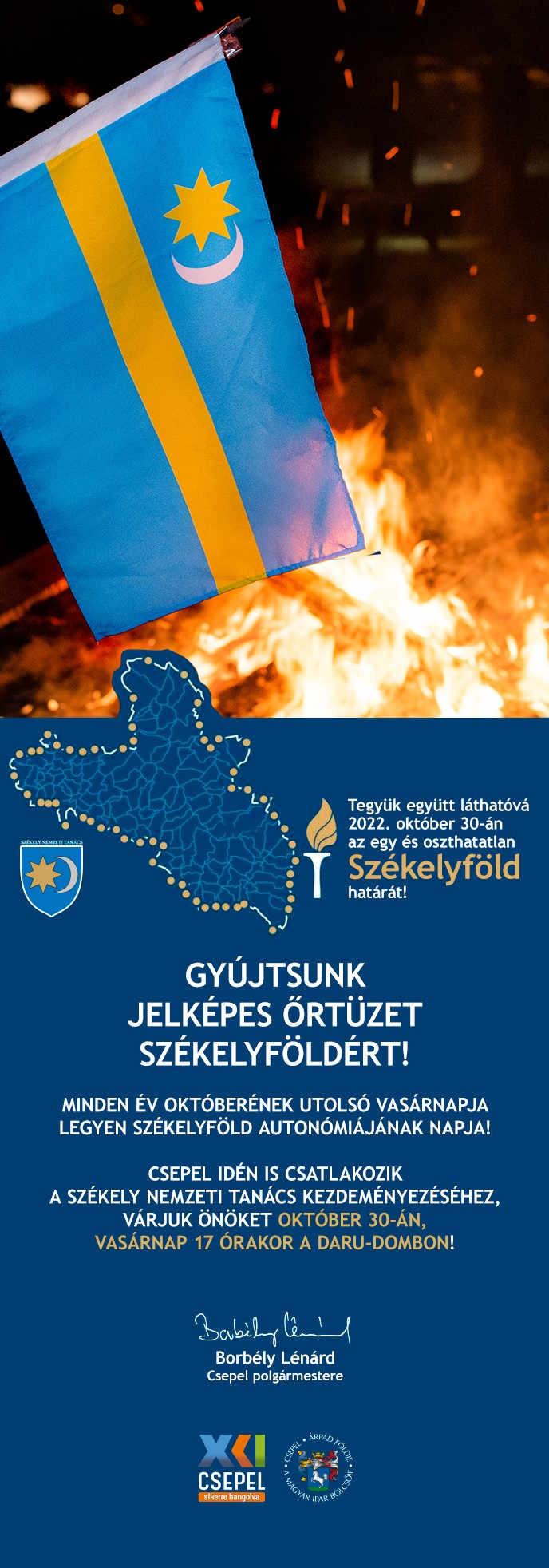 Meghivo Gyujtsunk jelkepes ortuzet Szekelyfoldert