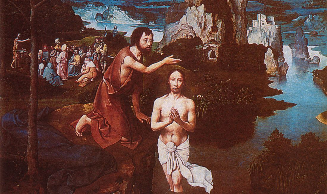 Jezus megkeresztelese reszlet