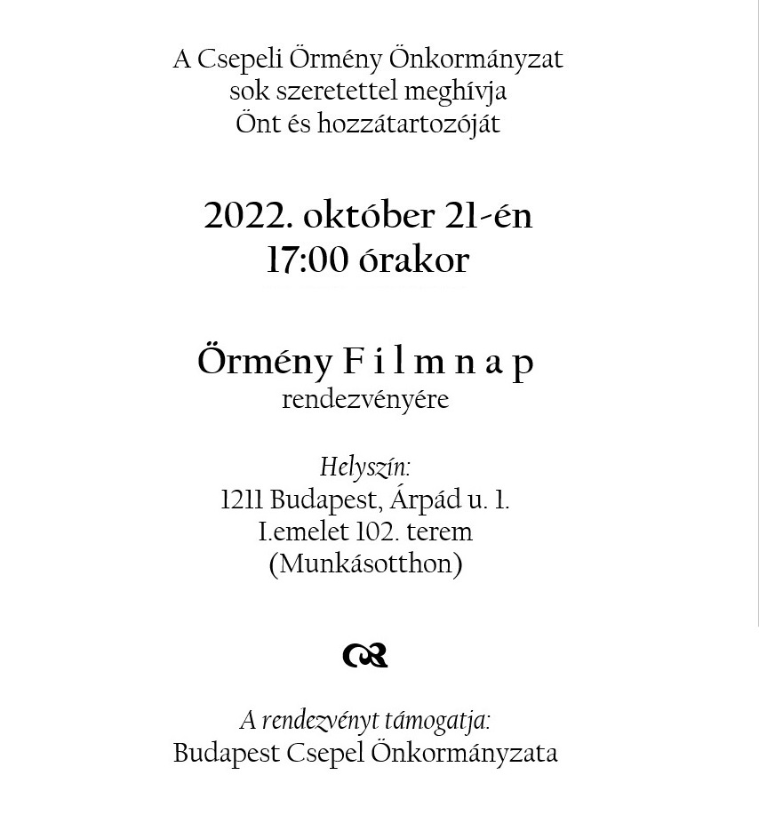 ormeny filmnap 2022